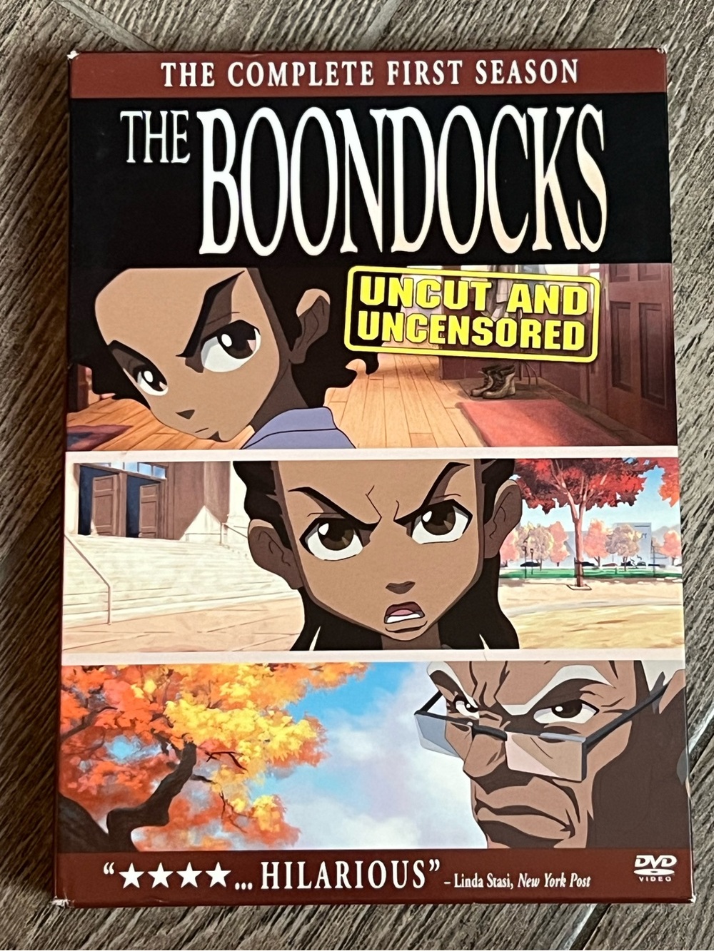 The Boondocks Complete First Season DVD Uncut Uncensored Adult Swim Box Set